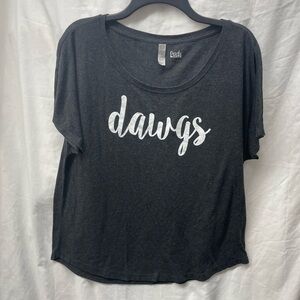 Prairie road Dawgs tee shirt ladies sz xl